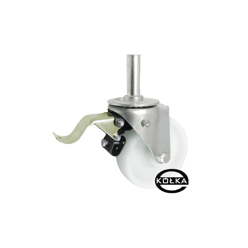 Koło fi. 160 mm w obud z trzpieniem i hamulcem / 46BH*25 Koło fi. 160 mm w obud z trzpieniem i hamulcem / 46BH*25