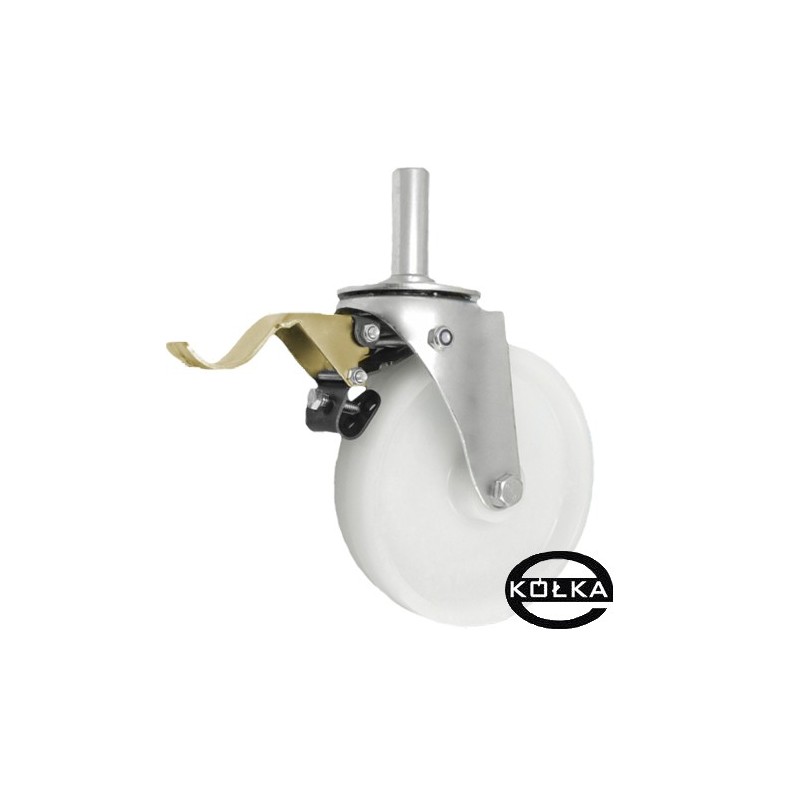 Koło fi. 200 mm w obud z bolcem 27 i hamulcem / 66BH*27 Koło fi. 200 mm w obud z bolcem 27 i hamulcem / 66BH*27