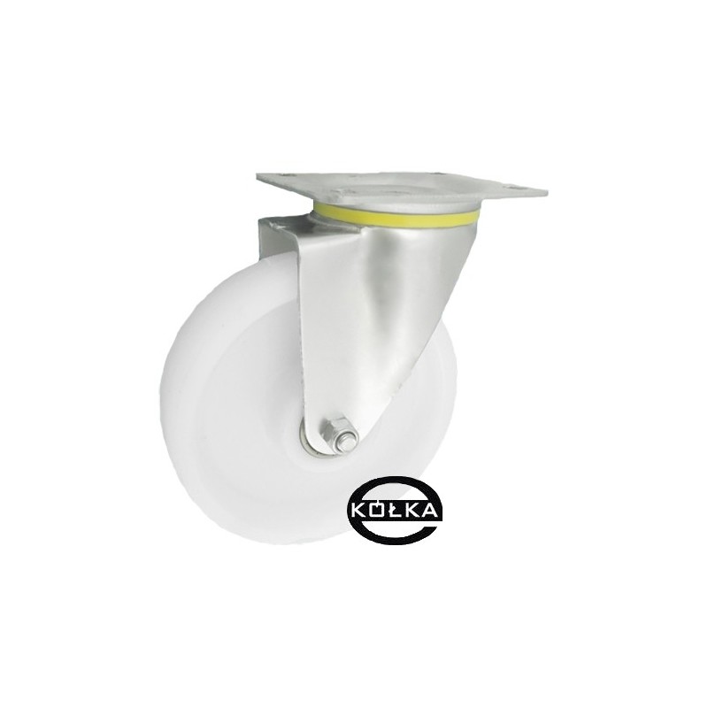 Koło fi. 200 mm w obudowie skrętnej  / 62BNW