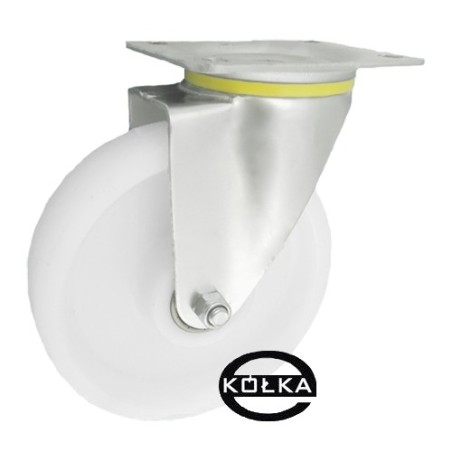 Koło fi. 200 mm w obudowie skrętnej  / 62BNW