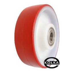 Koło fi. 160 mm poliamidowo-poliuretanowe ł.kulk nierdzewne /40BCNX