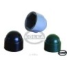 Maskownica  nakrętki czarna M14 - 10 szt.