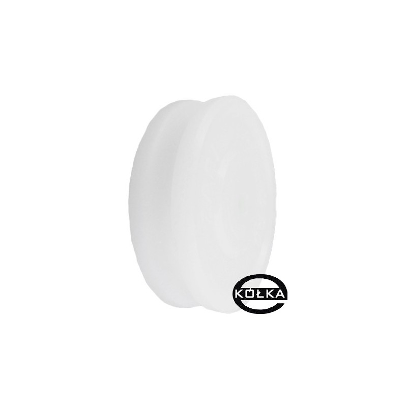 Rolka fi. 100mm tworzywowa profilowana bez łożyska C100/12 Rolka fi. 100mm tworzywowa profilowana bez łożyska C100/12