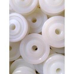 Rolka fi. 52mm tworzywowa profilowana bez łożyska 4szt. C52/8-4