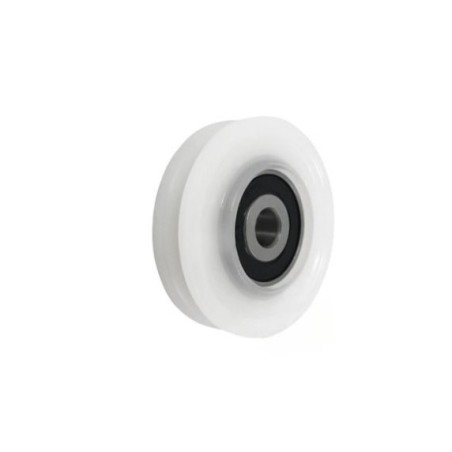 Rolka fi. 60mm tworzywowa profilowana ułożyskowana  C60/8Ł