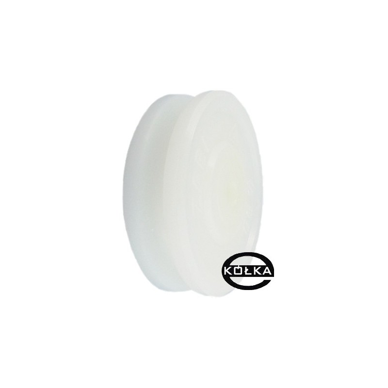 Rolka fi. 90mm tworzywowa profilowana bez łożyska C90/10 Rolka fi. 90mm tworzywowa profilowana bez łożyska C90/10