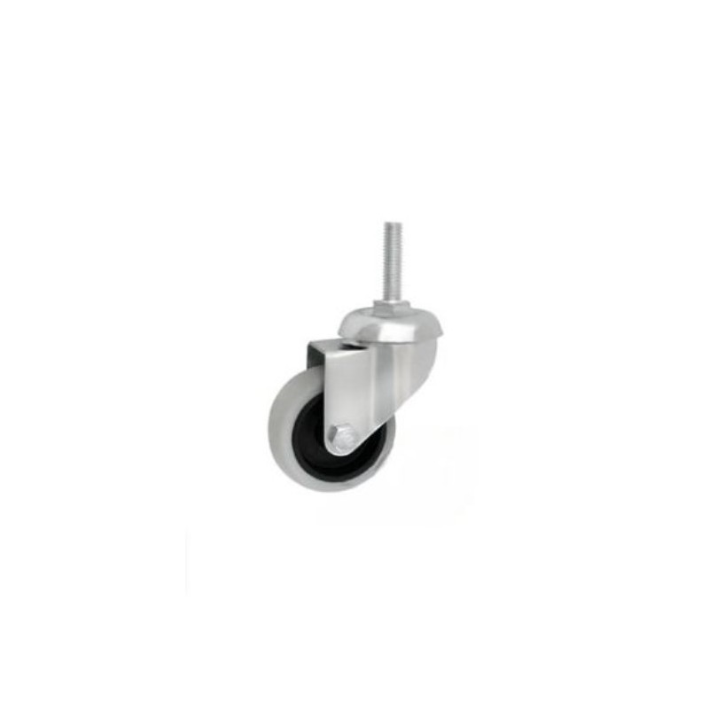 Koło fi. 50 mm skrętne, trzpień M8 N: 40kg / M54T*M8 Koło fi. 50 mm skrętne, trzpień M8 N: 40kg / M54T*M8
