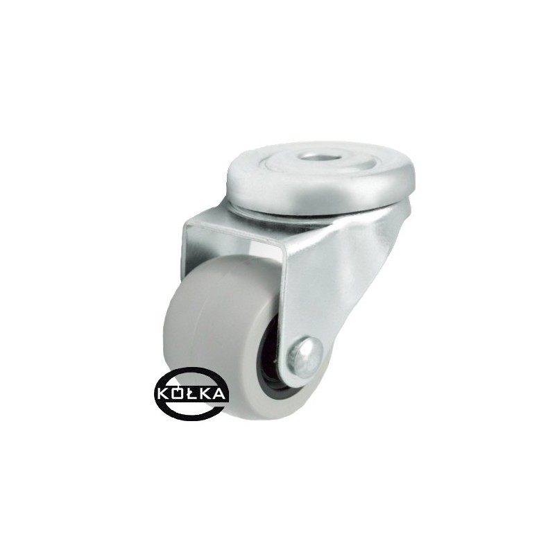 Koło fi. 30 mm skrętne z otworem N: 25kg / M37T