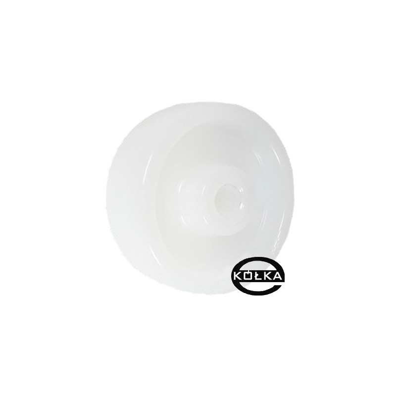 Koło fi. 50 mm, otwór 8mm N: 20kg tworzywowe / M50B/8 Koło fi. 50 mm, otwór 8mm N: 20kg tworzywowe / M50B/8