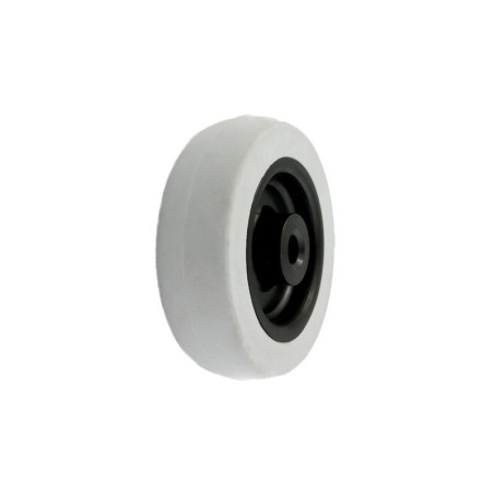Koło fi. 50 mm, otwór 8mm N: 40kg tworzywowo–gumowe / M50T/8
