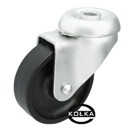 Koło fi. 60 mm skrętne z otworem N: 30kg / M67B