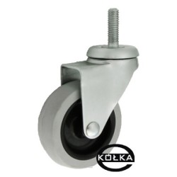 Koło fi. 64 mm skrętne, trzpień M10 N: 40kg / M64T*M10