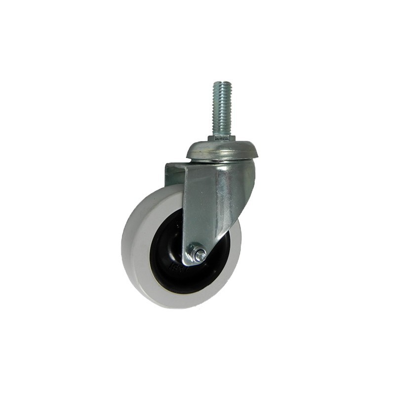 Koło fi. 75 mm skrętne, trzpień M10 N: 70kg / M74T*M10 Koło fi. 75 mm skrętne, trzpień M10 N: 70kg / M74T*M10
