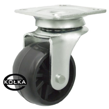 Koło fi. 40 mm, skrętne N: 30kg / M42B
