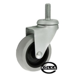 Koło fi. 64 mm skrętne, trzpień M12 N: 40kg / M64T*M12