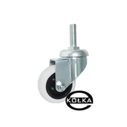 Koło fi. 50 mm skrętne, trzpień M12 N: 40kg / M54T*M12