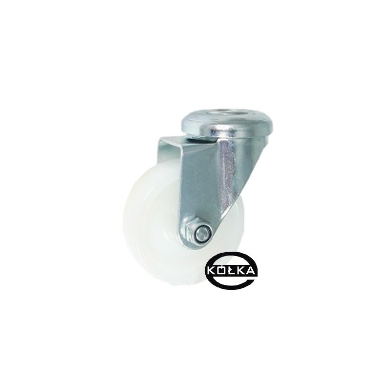 Koło fi. 50 mm skrętne z otworem N: 40kg / M57B