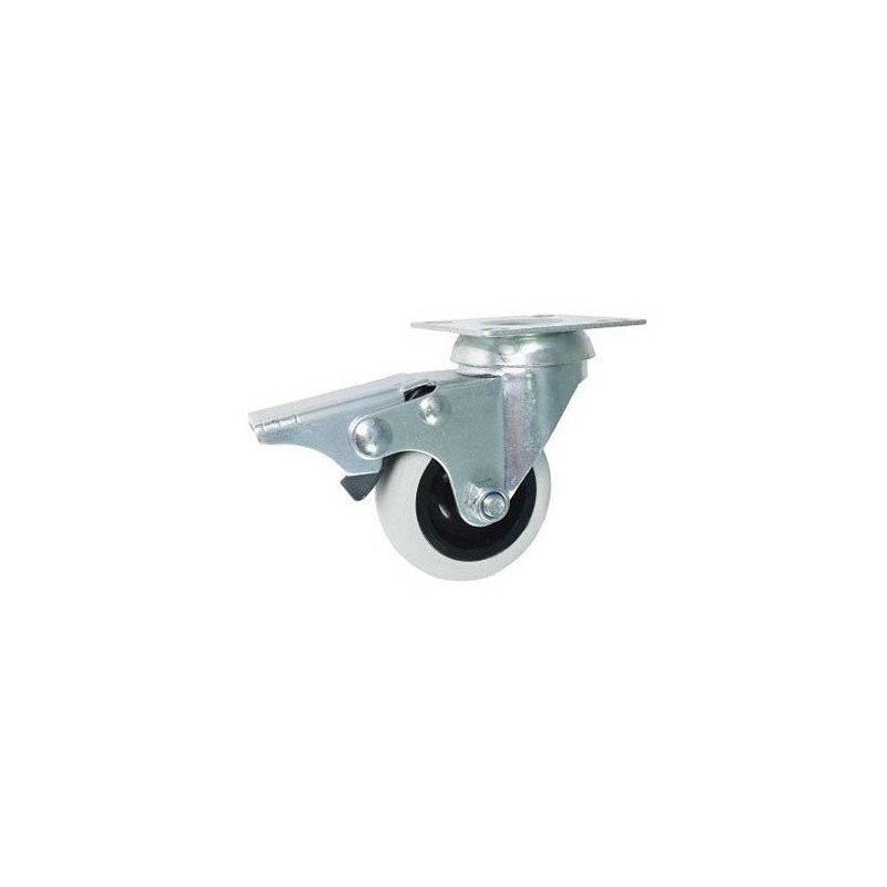 Koło fi. 50 mm, skrętne z ham. N: 40kg / M52TH Koło fi. 50 mm, skrętne z ham. N: 40kg / M52TH