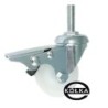 Koło fi. 50 mm skrętne z hamulcem, trzpień M10 N: 40kg / M54BH*M10