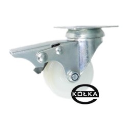 Koło fi. 50 mm, skrętne z ham. N: 40kg / M52BH