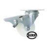 M52BH : Koło fi. 50 mm meblowe w obud. Skrętnej z hamulcem, tworzywowe, N: 40kg / M52BH