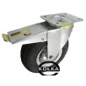 Koło fi. 225 mm pneumatyczne w obudowie skrętnej z ham. 2.80/2.50-4 4PR N: 100kg / 2255MŁH