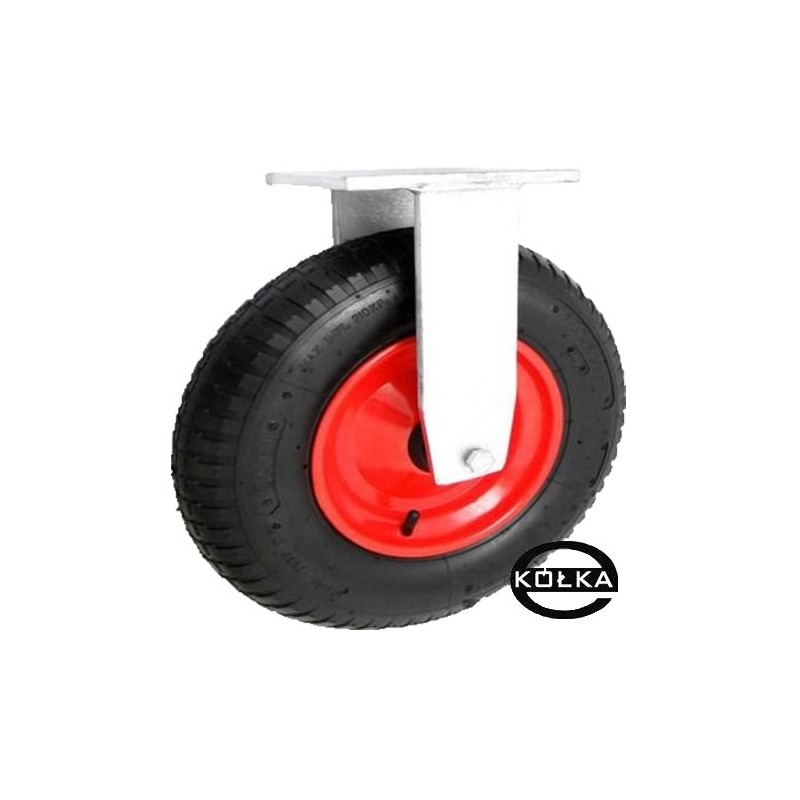 Koło fi. 400 mm pneumatyczne stałe / 4003X4Ł Koło fi. 400 mm pneumatyczne stałe / 4003X4Ł