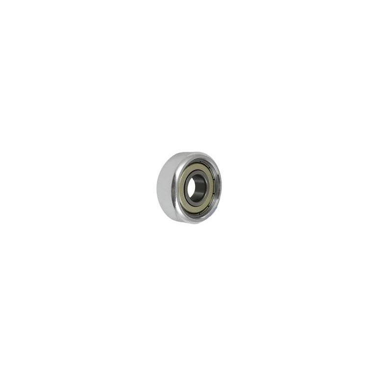Rolka metalowa fi. 58 mm do bram z łożyskiem do 180 C / R-58-ME