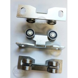 Wózek stały, 4-rolki metalowe, bez reg. wys. / 4M-20
