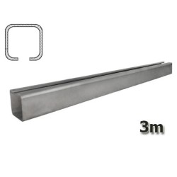 Zestaw do drzwi przesuwnych: szyna 3m 20x20 + 4 wózki P-2M HIT!