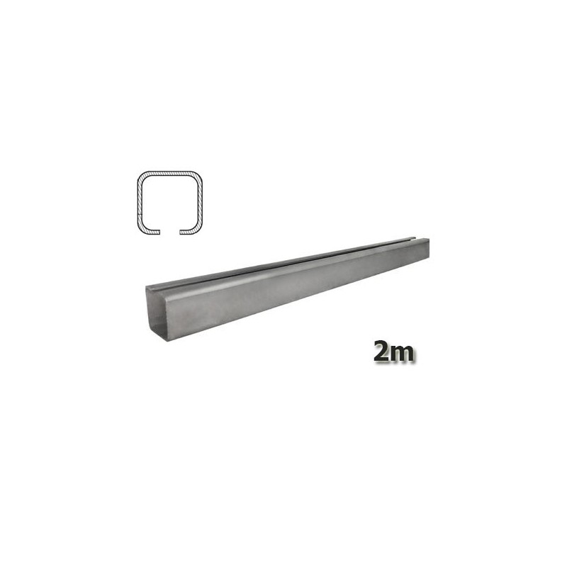 Zestaw do drzwi przesuwnych: szyna 2m 20x20 + 2 wózki 4M Zestaw do drzwi przesuwnych: szyna 2m 20x20 + 2 wózki 4M