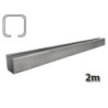 Zestaw do drzwi przesuwnych: szyna 2m 20x20 + 2 wózki 4M