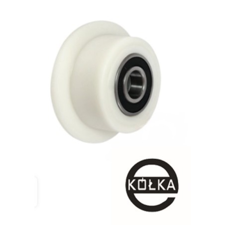 Koło fi. 145 mm kołnierzowe, PA6G, N: 750kg / V30PA6G