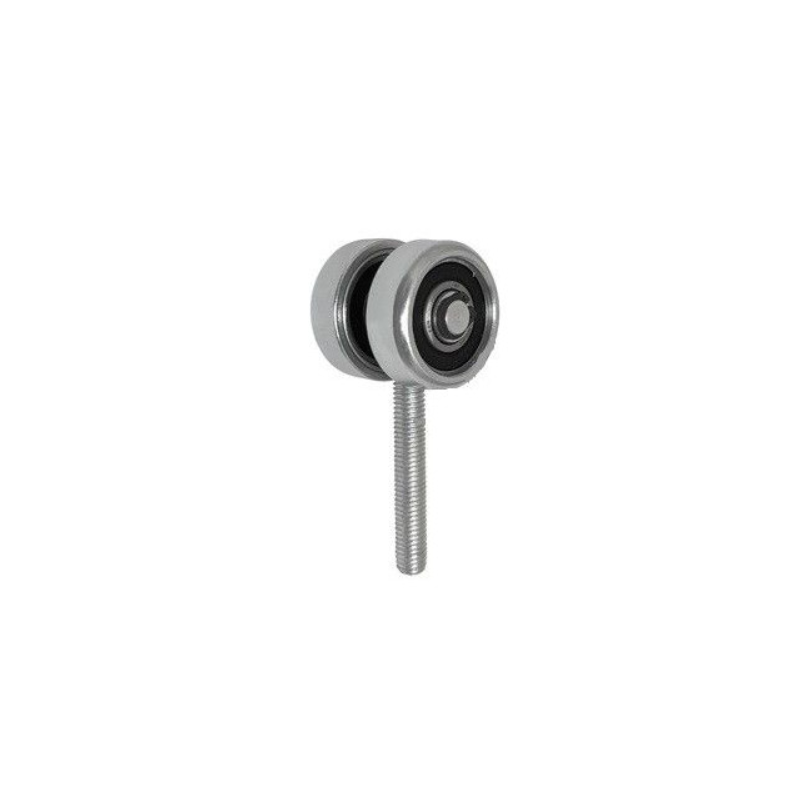Wózek 2-rolkowy metalowy ze śrubą M10x60, do profilu 50x50x2,5 / P-2M-50/M10 Wózek 2-rolkowy metalowy ze śrubą M10x60, do profilu 50x50x2,5 / P-2M-50/M10