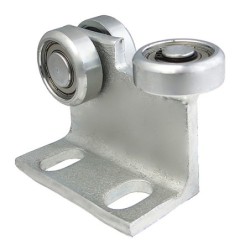 Wózek 3-rolkowy z kątownikiem, do profilu 60x60x3 / P-3M-60