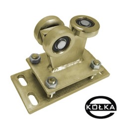 Wózek 3-rolkowy stały, z regulacją wysokości, do profilu 60x60x3 / R-3MM-60