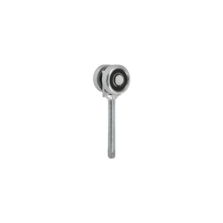 Wózek 2-rolkowy metalowy ze śrubą M12x100, do profilu 60x60x4 / P-2M-60/4/M12