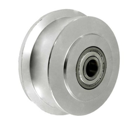 Koło fi. 145 mm kołnierzowe, z litej stali, N: 1400 kg / V30