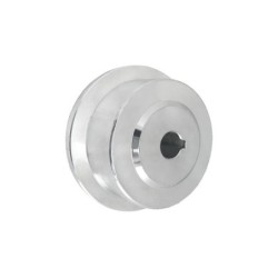Koło fi. 125 mm kołnierzowe, z litej stali, N: 800kg, bez łożyska / V29