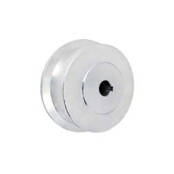 Koło fi. 240 mm kołnierzowe, z litej stali, N: 1500kg, bez łożyska / V69