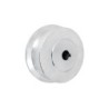 Koło fi. 240 mm kołnierzowe, z litej stali, N: 1500kg, bez łożyska / V69