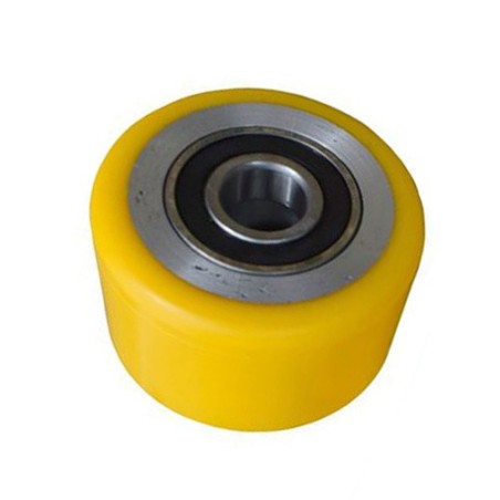 Rolka fi. 80 mm, szer. 70 mm aluminiowo-poliuretanowa, N: 600kg, łoż. nierdzewne / RAP-80-70X