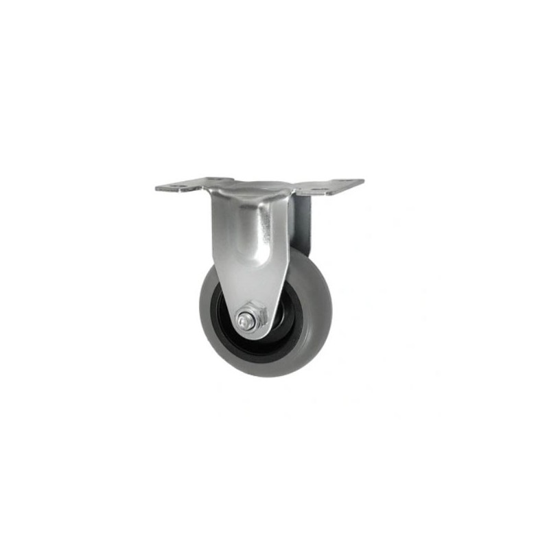 Koło fi. 50 mm, meblowe, tworzywo-poliuretan, obud. stała / M53TPU