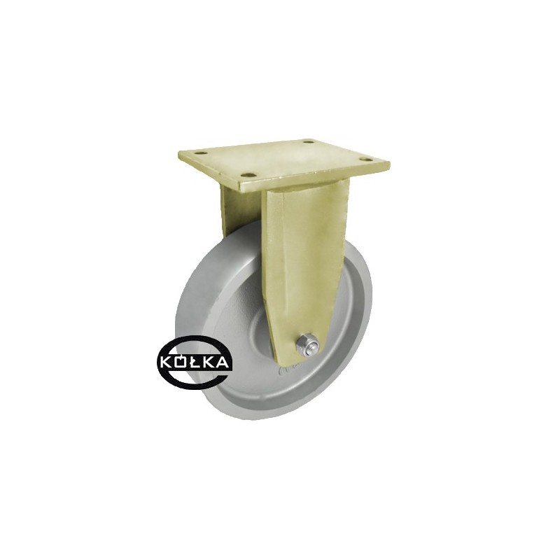 Koło żeliwne fi. 200 mm, N: 1200kg / 63Z