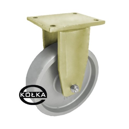 Koło żeliwne fi. 200 mm, N: 1200kg / 63Z