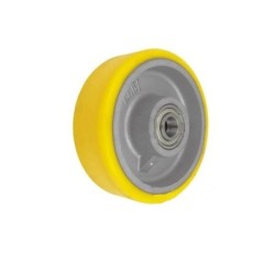 kopia Koło żel poliuret fi.125 mm, otwór 25mm / 20ZP/25