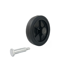 Kółko do kosiarki fi. 150 mm z łożyskiem + śruba z gwintem M8 / K150Ł*M8