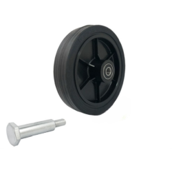 Kółko do kosiarki fi. 150 mm z łożyskiem + śruba z gwintem M10 / K150Ł*M10