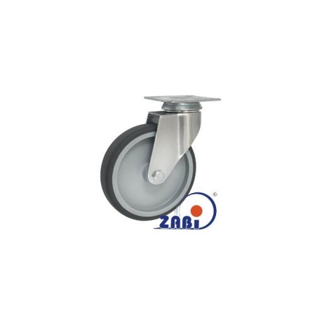 Koło fi. 125 mm, skrętne N: 120kg / M22T