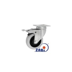 Koło fi. 75 mm, skrętne z ham. N: 70kg łoż.kulk / M72TŁH